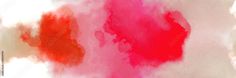 abstract watercolor background with watercolor paint with baby pink, crimson and pastel red colors. can be used as background texture or graphic element