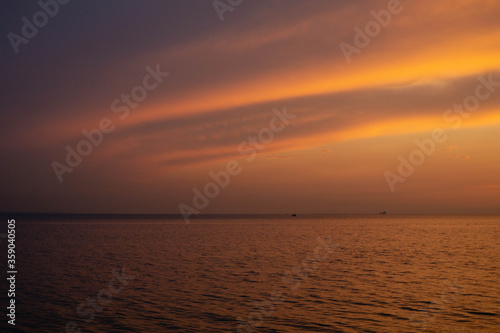 evening sunset over the sea © Ярослав Белый