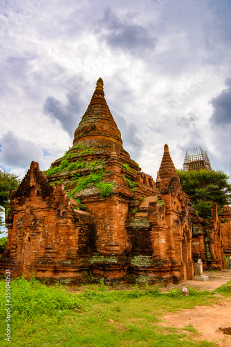 It's Payathonzu Temple, Bagan Archaeological Zone, Burma. One of the main sites of Myanmar.