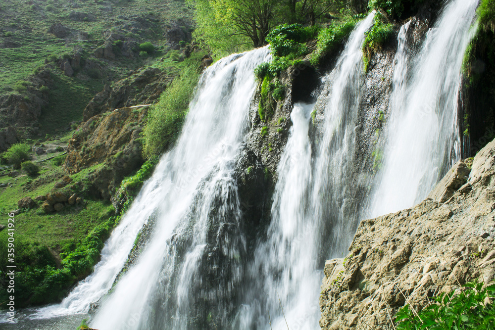 Beautiful view of Shaki Falls