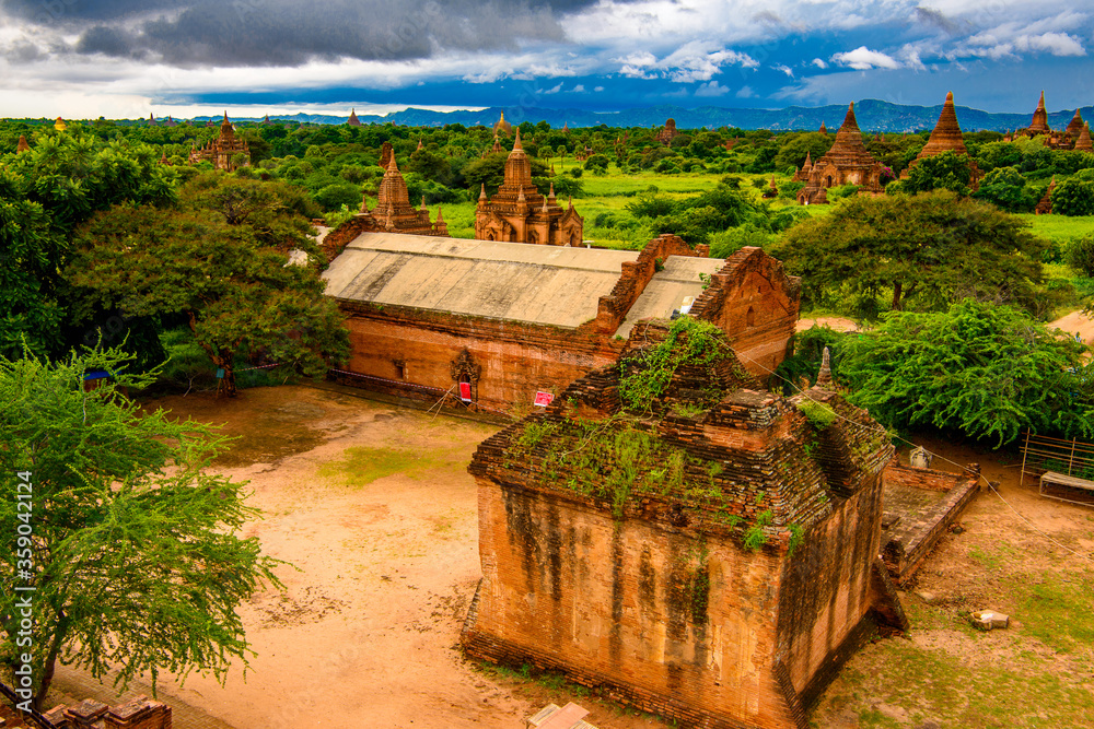 It's Beautiful of the Bagan Archaeological Zone, Burma. One of the main sites of Myanmar. It's Beautiful of the Bagan Archaeological Zone, Burma. One of the main sites of Myanmar.