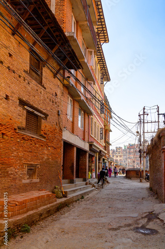 Architecture of Kathmandu, the capital city of the Federal Democratic Republic of Nepal, Asia © Anton Ivanov Photo