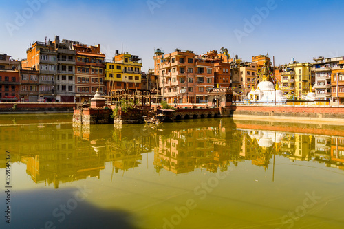 Architecture of Kathmandu, the capital city of the Federal Democratic Republic of Nepal, Asia