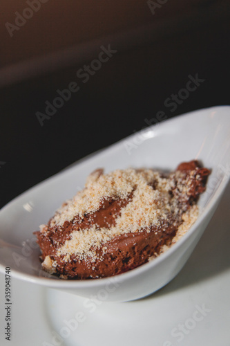 chocolate cake on a plate