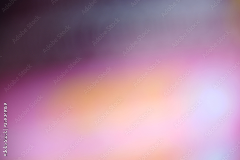 Abstract blurred colorful, orange, pink, purple background