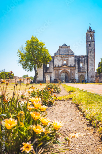 Stone Town "Tecali de Herrera" in Puebla, Mexico