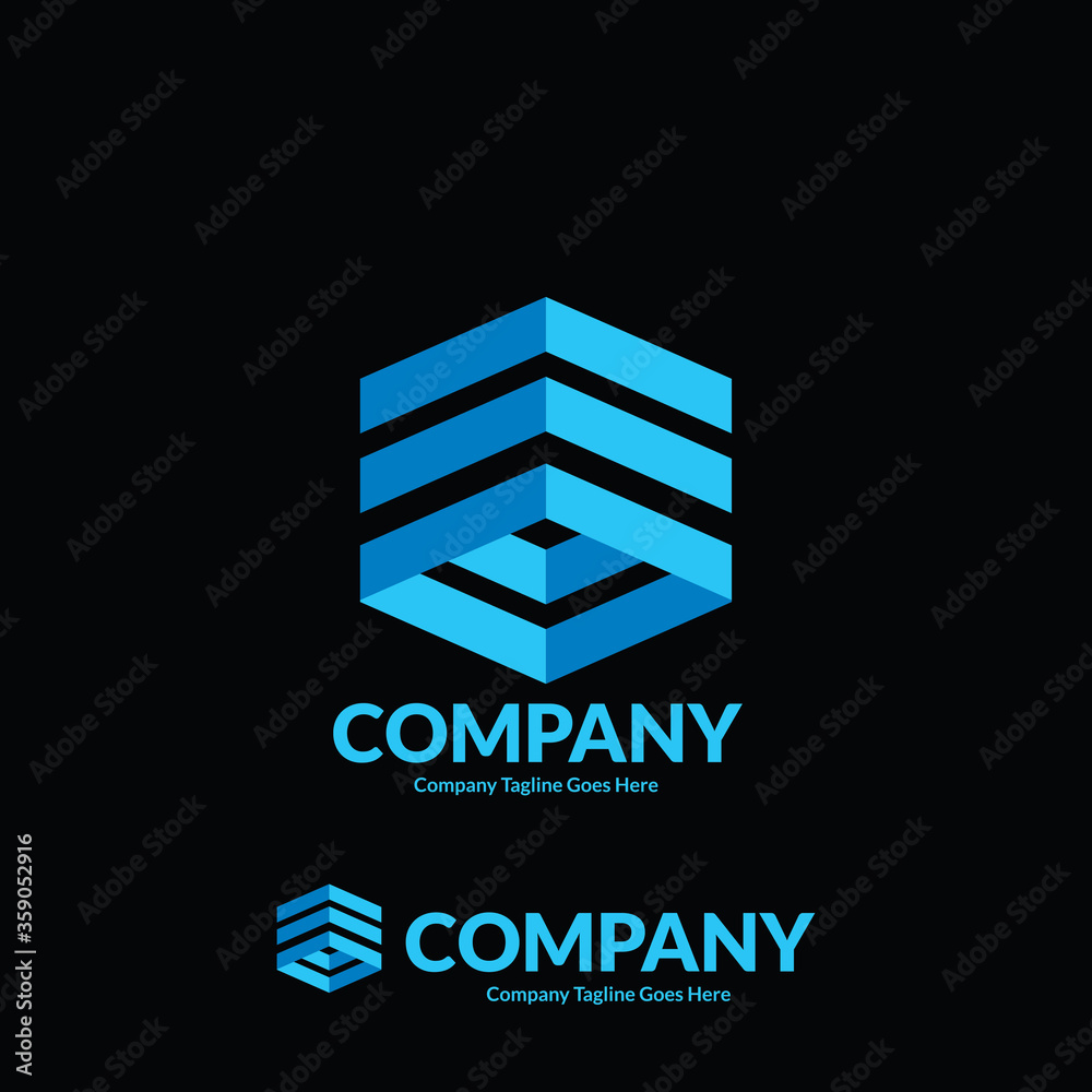 ABSTRACT geometric BUSINESS logo element ABSTRACT geometric BUSINESS logo element