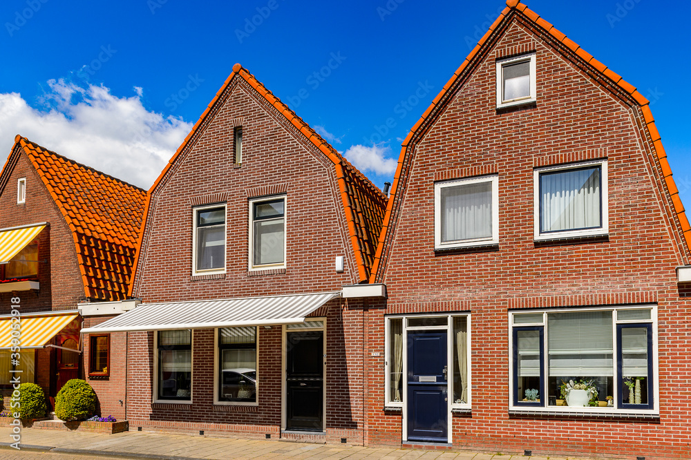 It's Typical house in Volendam, North Holland, Netherlands It's Typical house in Volendam, North Holland, Netherlands