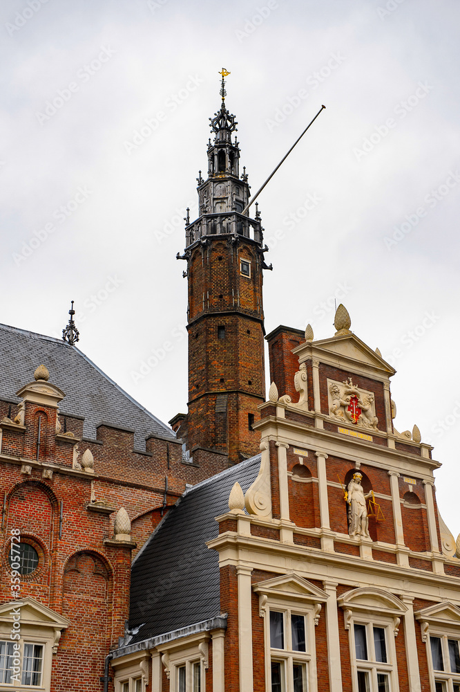 It's Historic center of Haarlem, Netherlands It's Historic center of Haarlem, Netherlands