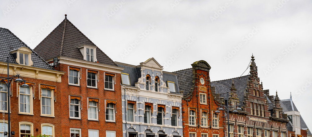 Obraz premium It's Historic center of Haarlem, Netherlands