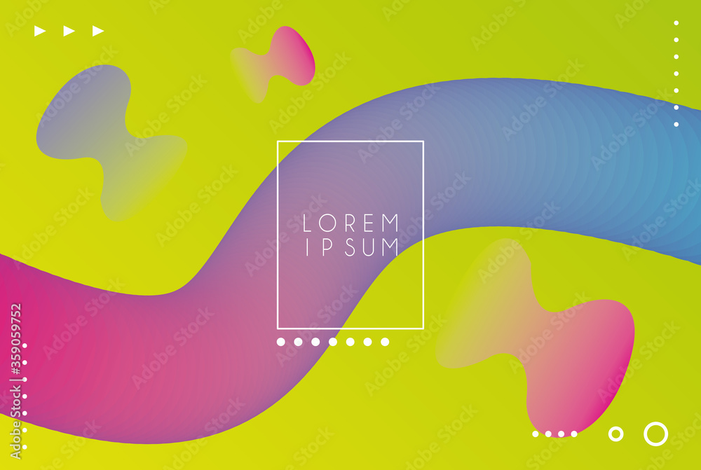 vibrant colors and dinamic background with square frame vibrant colors and dinamic background with square frame