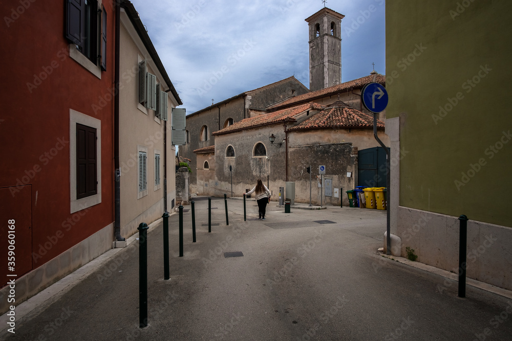 Monastery in the old town of Rovinj.