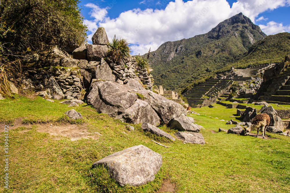 It's Machu Picchu area