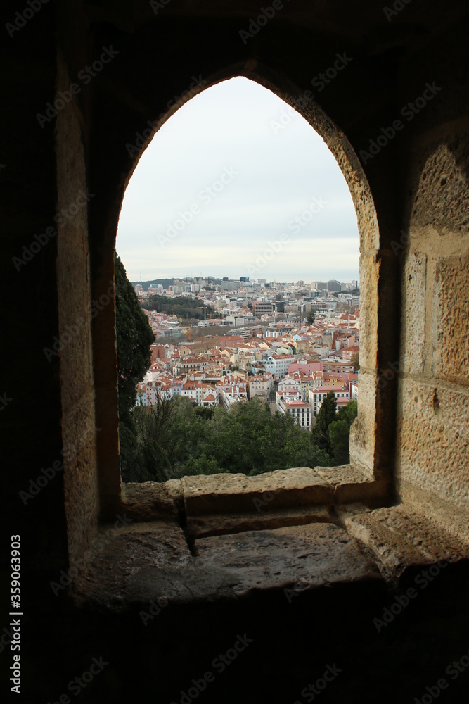 Fenêtre sur Lisbonne