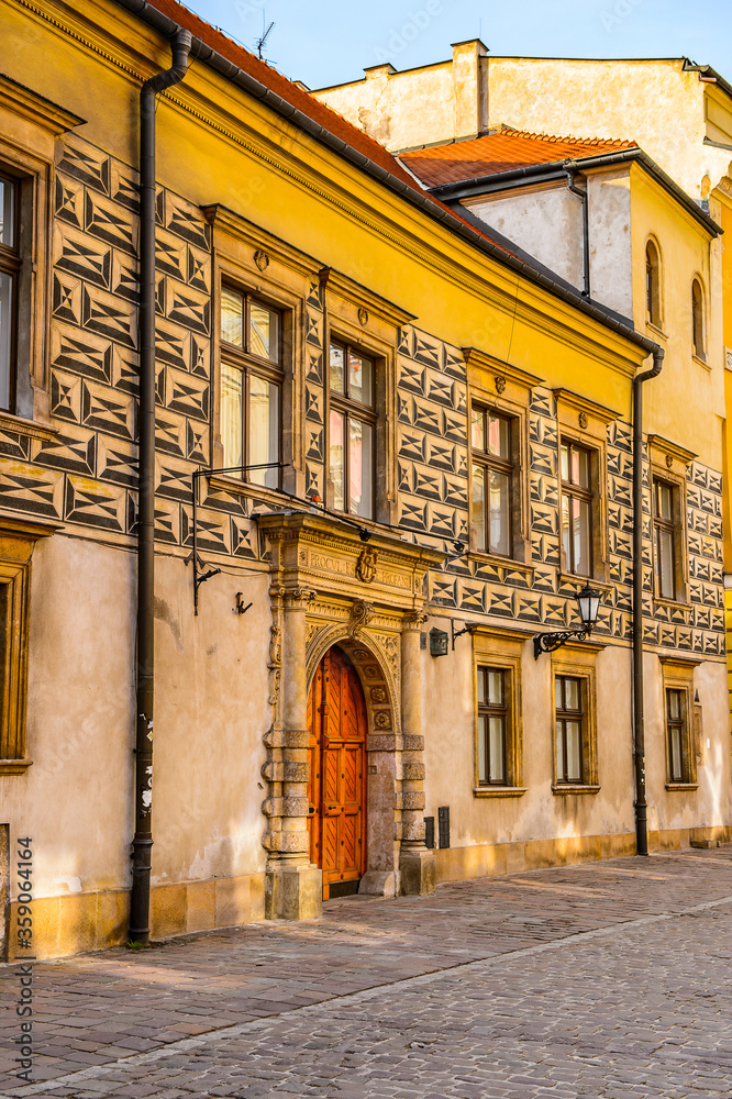 It's Architecture of the Old town of Krakow, Poland