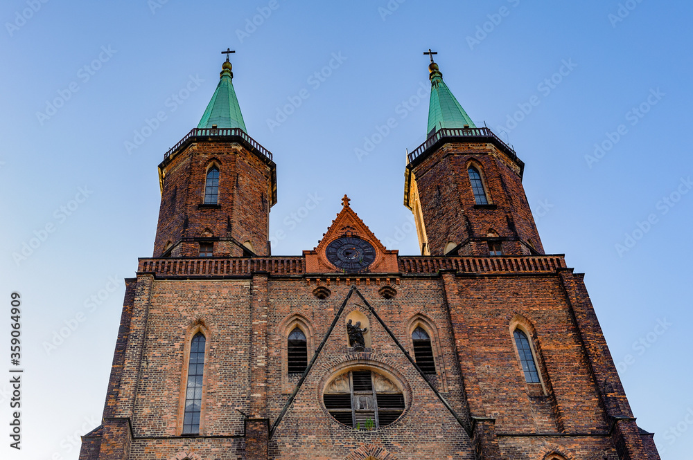 Fototapeta premium It's Evangelical-Augsburg Church of the Virgin Mary in Legnica in Poland.