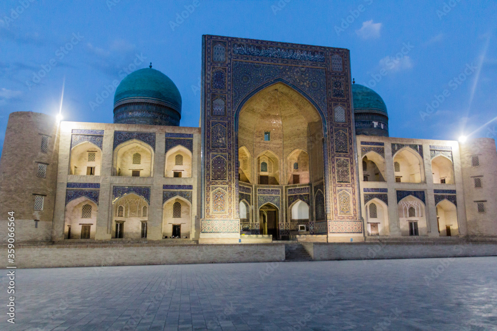 Mir-i-Arab Madrasa in Bukhara, Uzbekistan