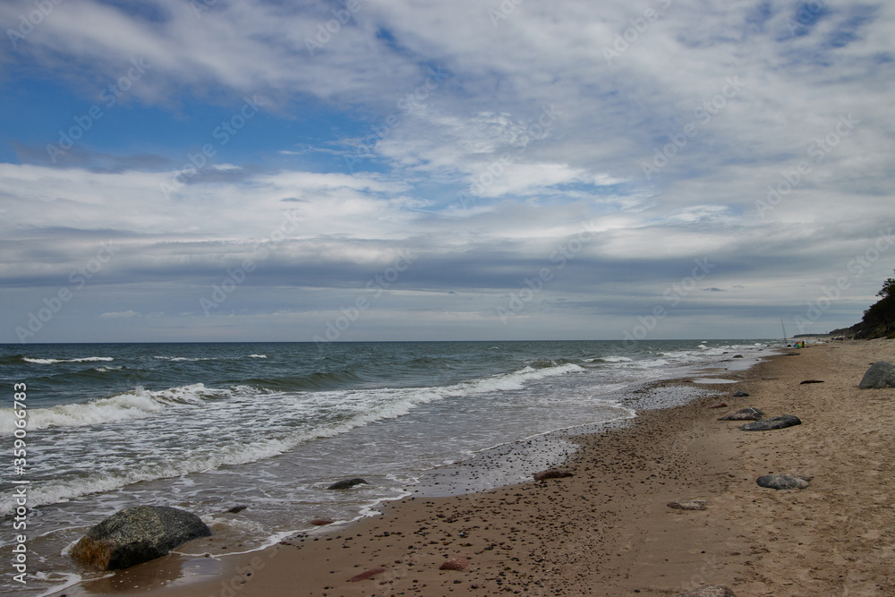 Plaża nad Morzem Bałtyckim