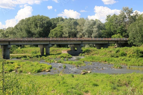 Bridge over the Kamchia river in Bulgaria
