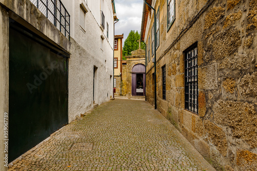 Architecture of Historic Centre of Guimaraes, Portugal. UNESCO World Heritage photo