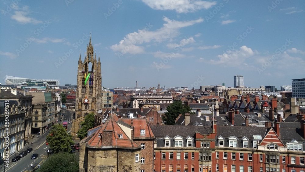 Obraz premium Landscape-Newcastle Upon Tyne (UK)