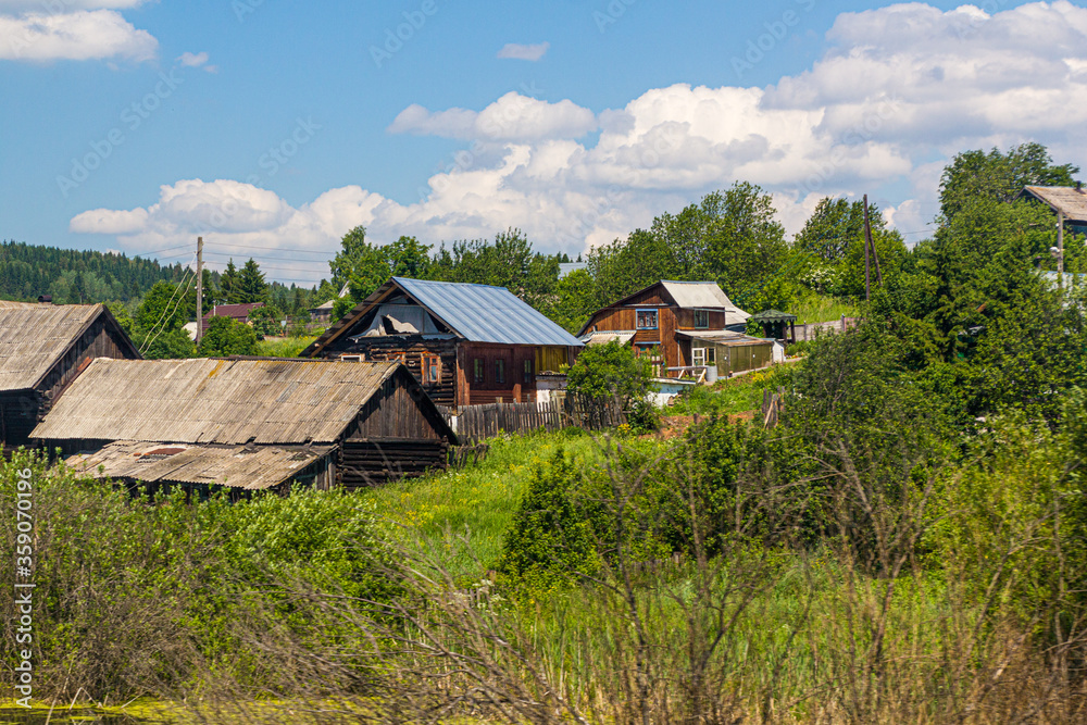 Village in Perm Krai, Russia