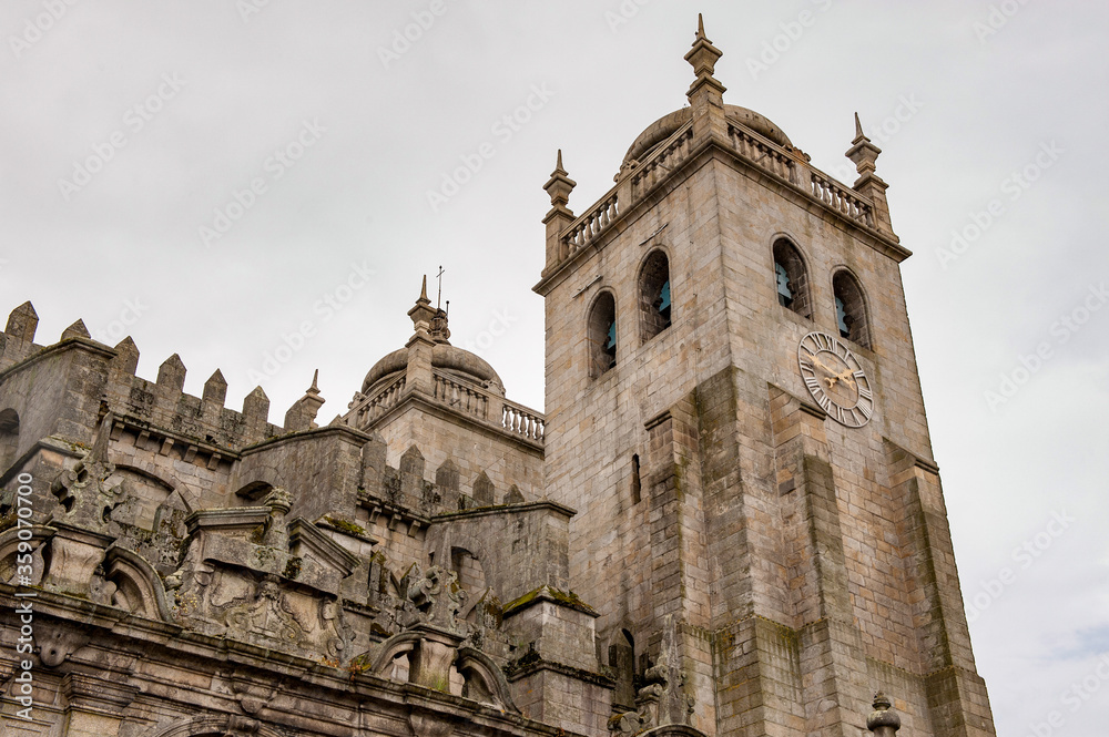 It's Cathedral of the Assumption of Our Lady (Porto Cathedral), one of the most important Romanesque monuments in Portugal