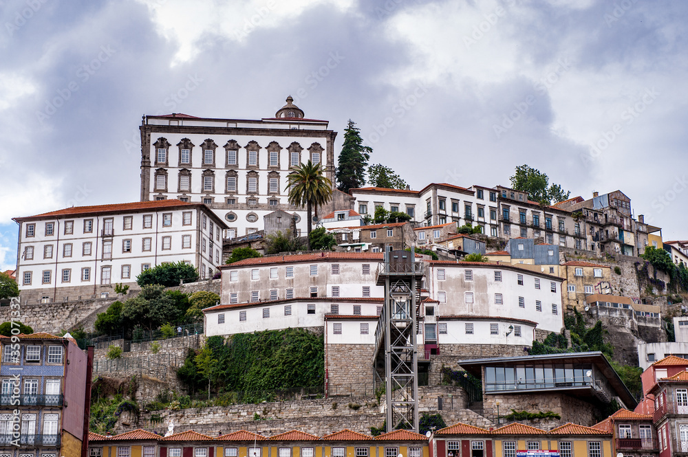 It's Ribeira quarter, Valley Douro, traditional sight, UNESCO World Heriatge site.