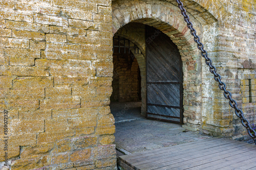 It's Entrance into the castle