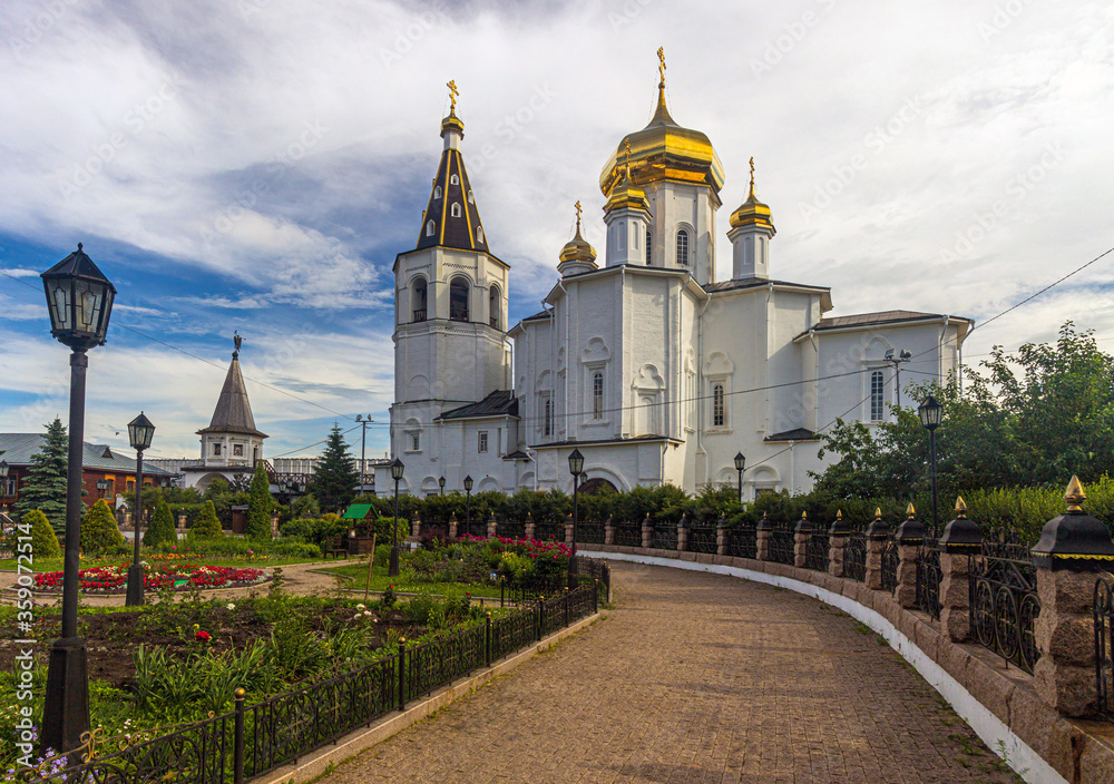 Peter and Paul Church to the Trinity Monastery in Tyumen, Russia