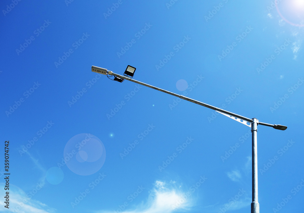 Electric street and road lighting, LED lighting Electric street and road lighting, LED lighting