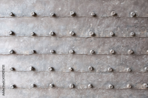 Texture of the iron gate of the Kalemegdan fortress in Belgrade