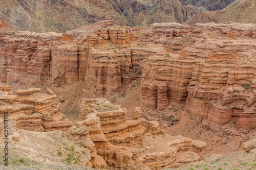 Wallpaper Mural Charyn Canyon of Sharyn River in Kazakhstan Torontodigital.ca