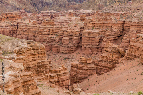Wallpaper Mural Charyn Canyon of Sharyn River in Kazakhstan Torontodigital.ca