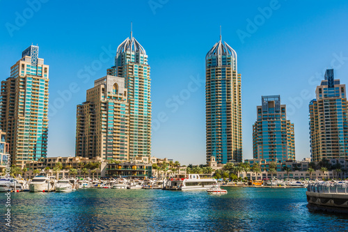 Dubai Marina, Dubai, United Arab Emirates © boivinnicolas