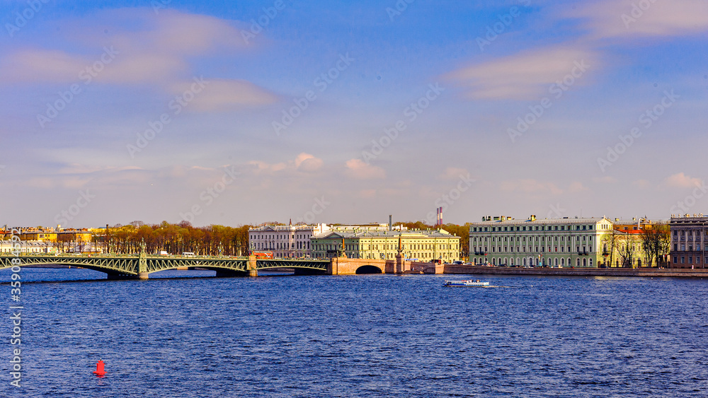 Obraz premium River Neva in Saint Petersburg