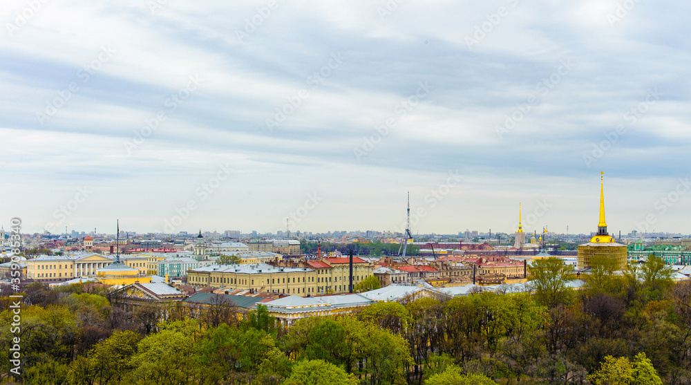 Panorama of Saint Petersburg, Russia