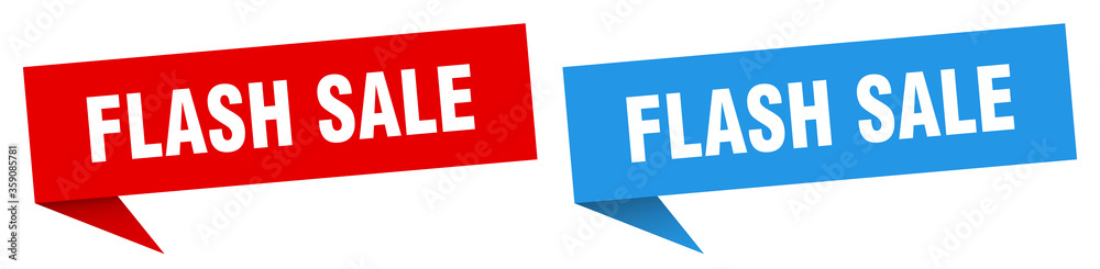 flash sale banner. flash sale speech bubble label set. flash sale sign flash sale banner. flash sale speech bubble label set. flash sale sign