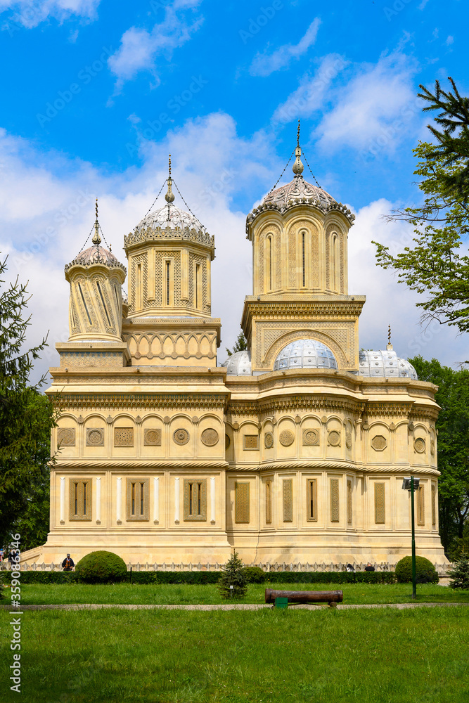 Cathedral of Curtea de Arges, a Romanian Orthodox cathedral in Romania