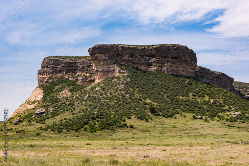 Картината върху платно The Bluffs of Chugwater, Wyoming