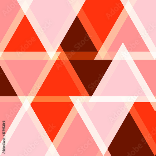 vector abstract triangle and geometric orange color background  creative design background  vector illustration