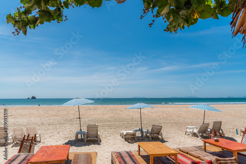 Scenic view, Beach on Phayam island. photo