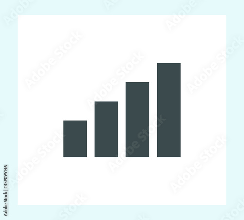 Wi fi internet icon. Wireless icon. Flat vector illustration.