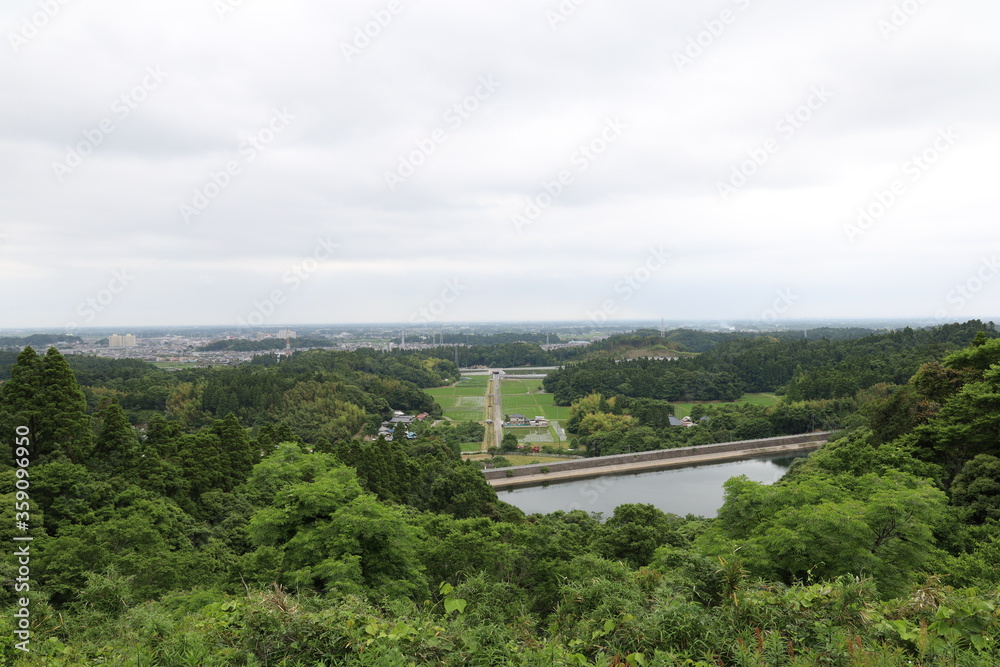 高台からの風景 高台からの風景