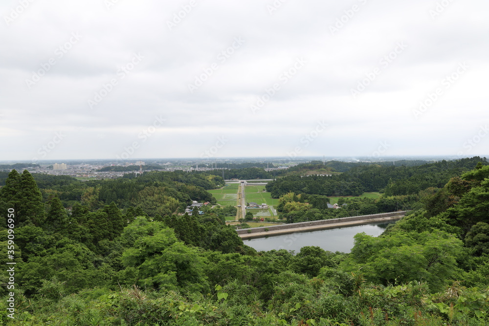 高台からの風景