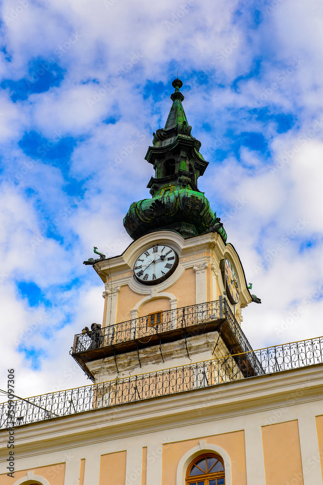 City hall in Kezmarok, Slovakia