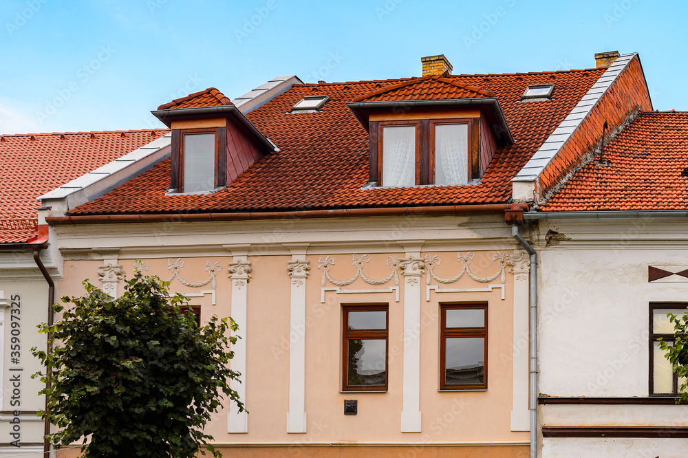 Architecture of Kezmarok, Slovakia