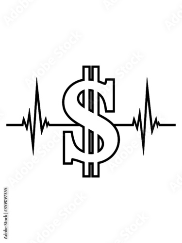 Dollar Puls Herzschlag Frequenz Amerika USA Erfolgreich 