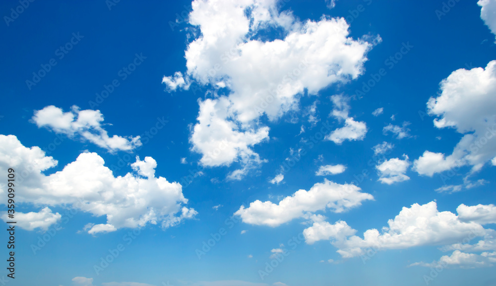 Fototapeta premium blue sky and clouds sky
