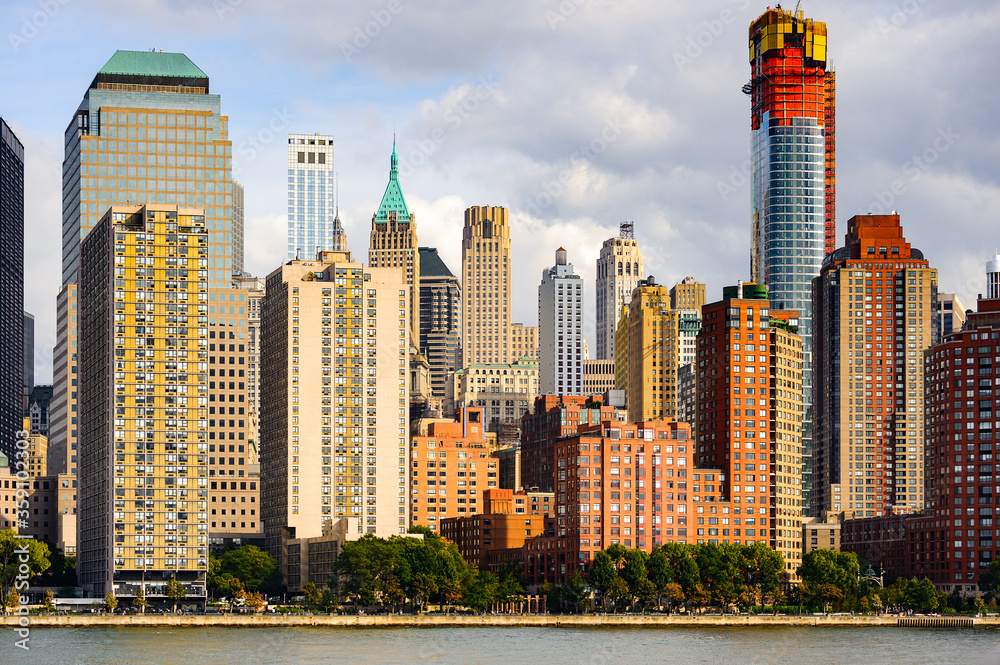 Obraz premium It's Architecture of Manhattan, New York City, United States of America